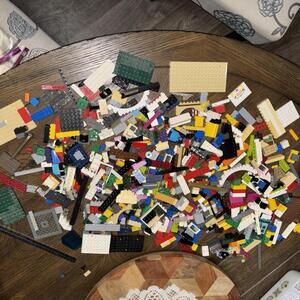 LEGO Bulk Lot of 2 Pounds BUILDING BRICKS And Peices2 Lbs Grab Bag